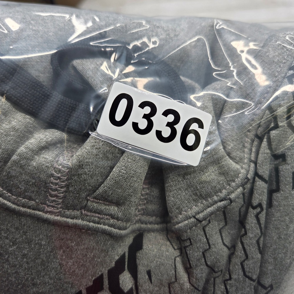 Nike Therma-FIT Graphic Pullover Hoodie Mens XXL Gray 651630-063 Fleece - Picture 10 of 10